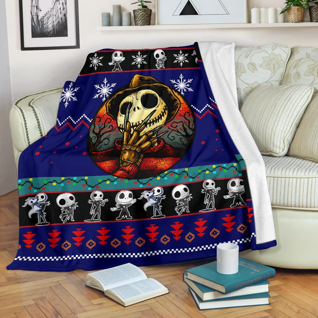 Jack Christmas Blanket Amazing Gift Idea Nearkii