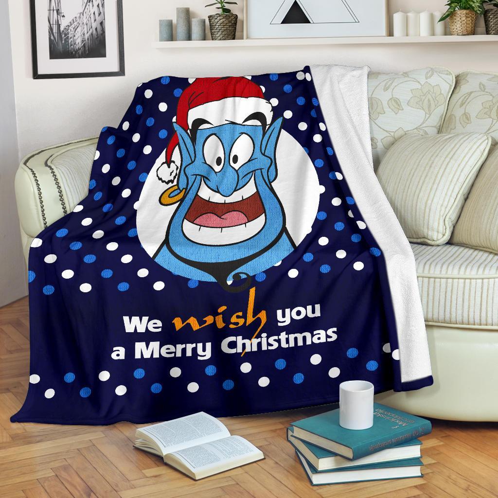 We Wish You A Merry Christmas Ugly Christmas Custom Blanket Home Decor Nearkii