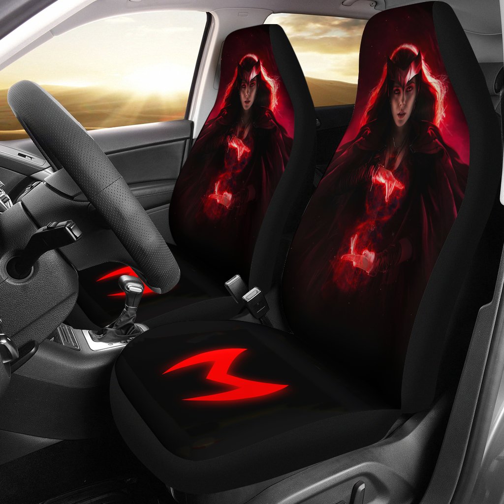 Scarlet Witch 2021 Car Premium Custom Car Seat Covers Decor Protectors Nearkii