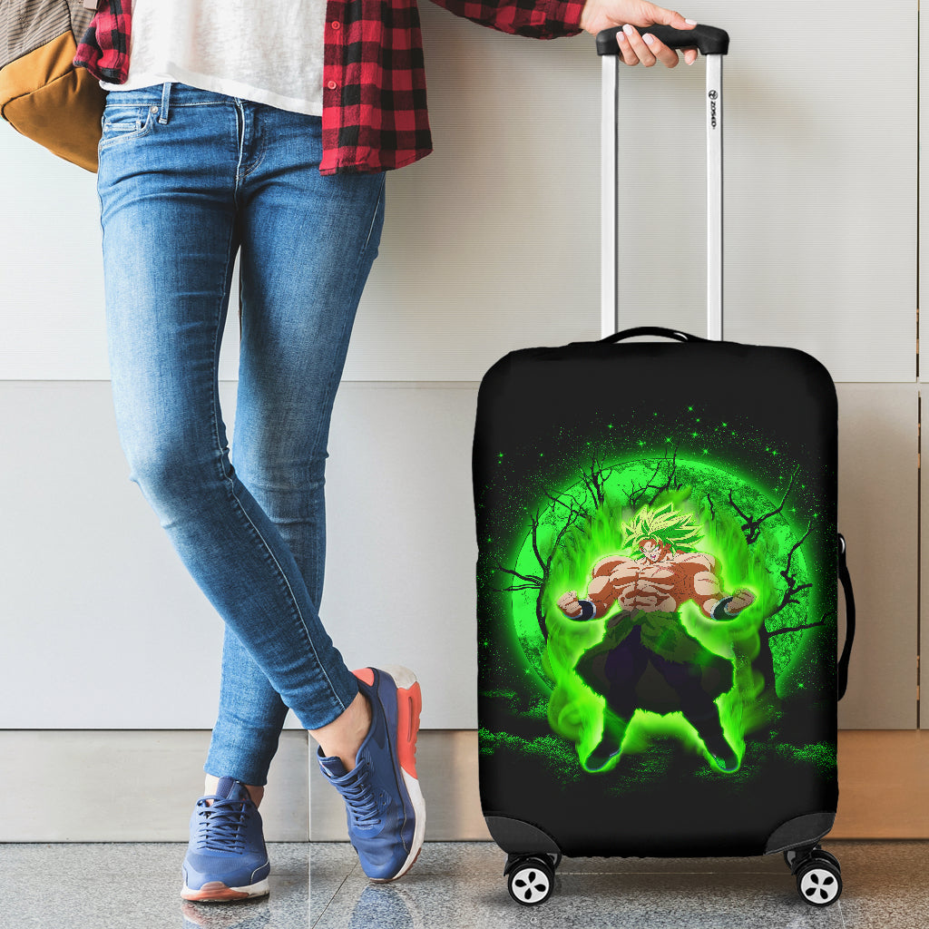 Broly Moonlight Dragon Ball Luggage Cover Suitcase Protector Nearkii