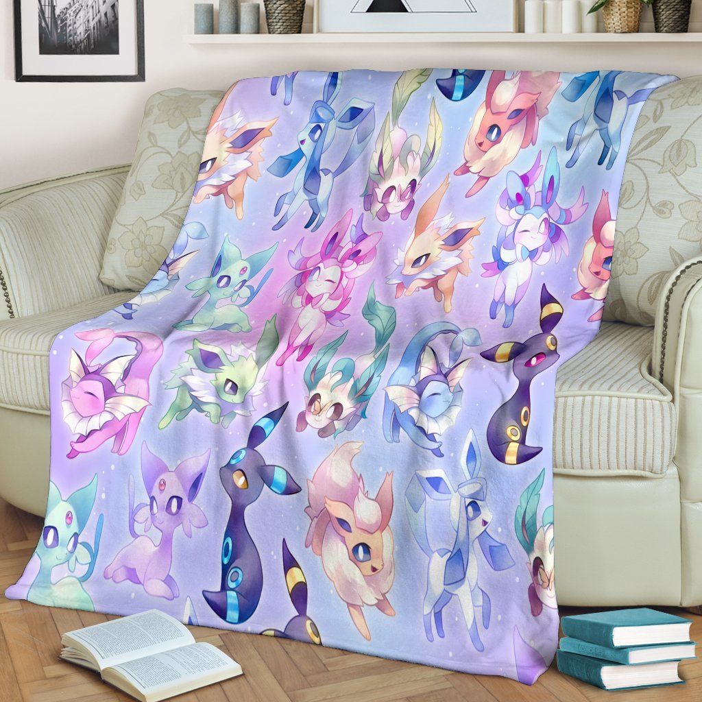 Eeveelution Premium Blanket Nearkii