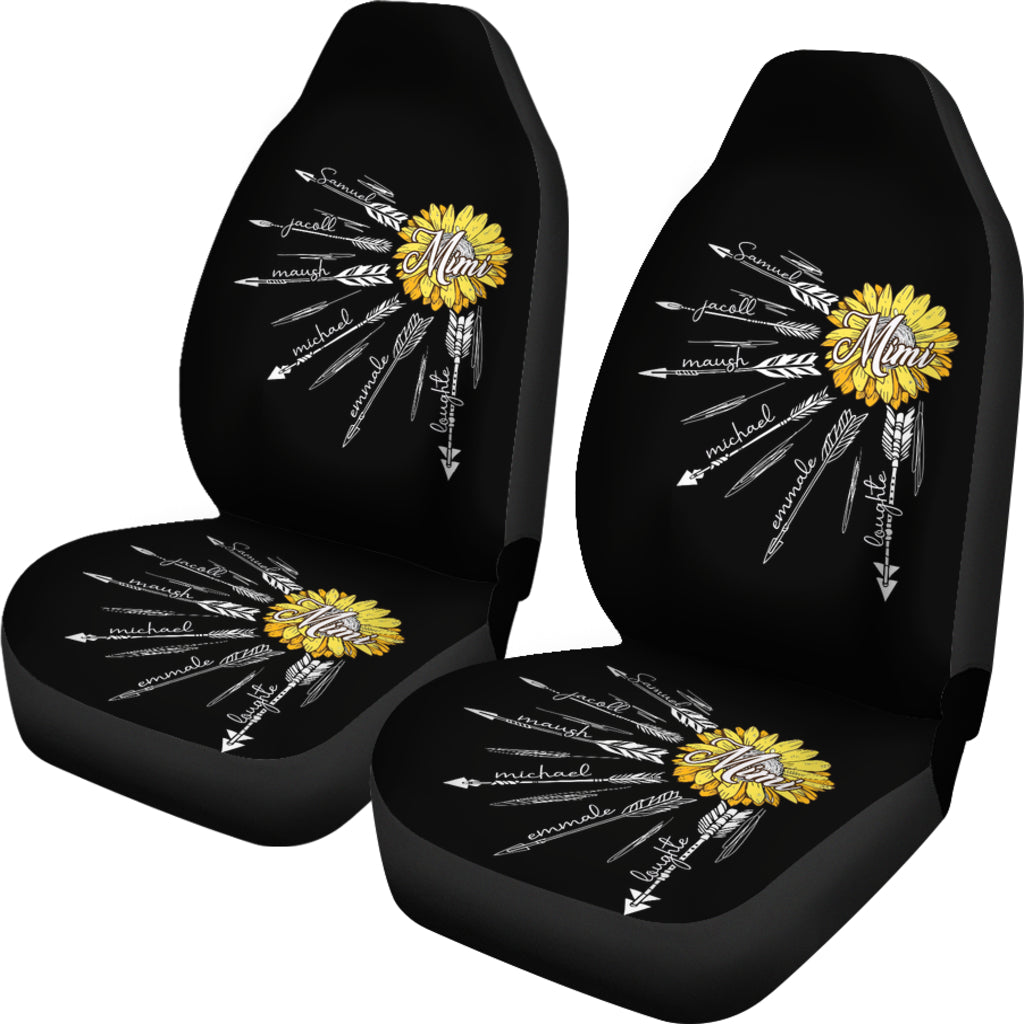 Best Sunflowers Art Premium Custom Car Seat Covers Decor Protector Nearkii