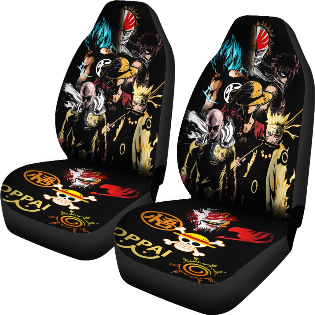 Anime Car Premium Custom Car Seat Covers Decor Protectors 1 Nearkii