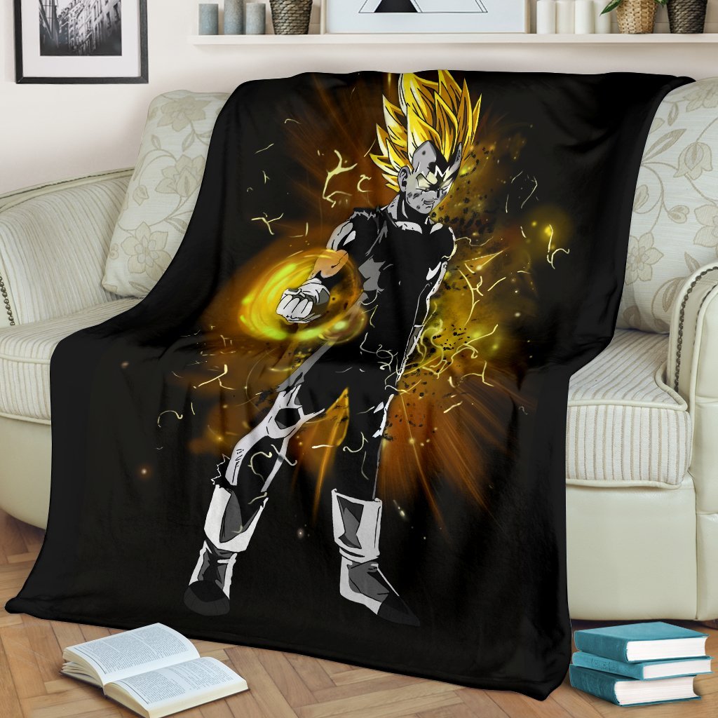 Goku Vegeta Premium Blanket 1 Nearkii