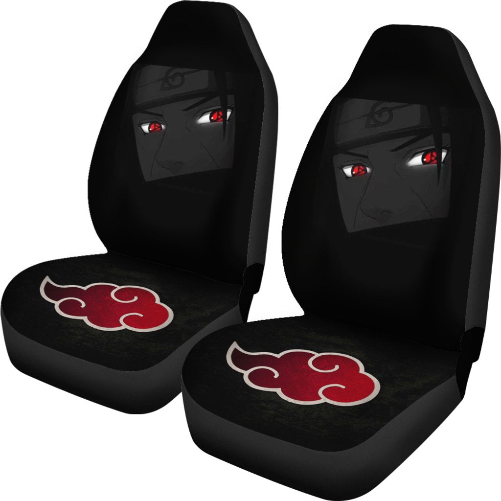 Atsuki Naruto Itach Sharingan Car Premium Custom Car Seat Covers Decor Protectors Nearkii