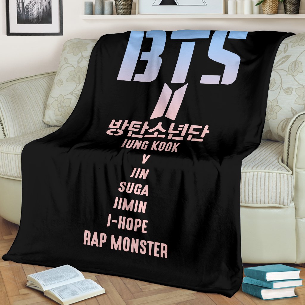 Bts Premium Blanket Nearkii