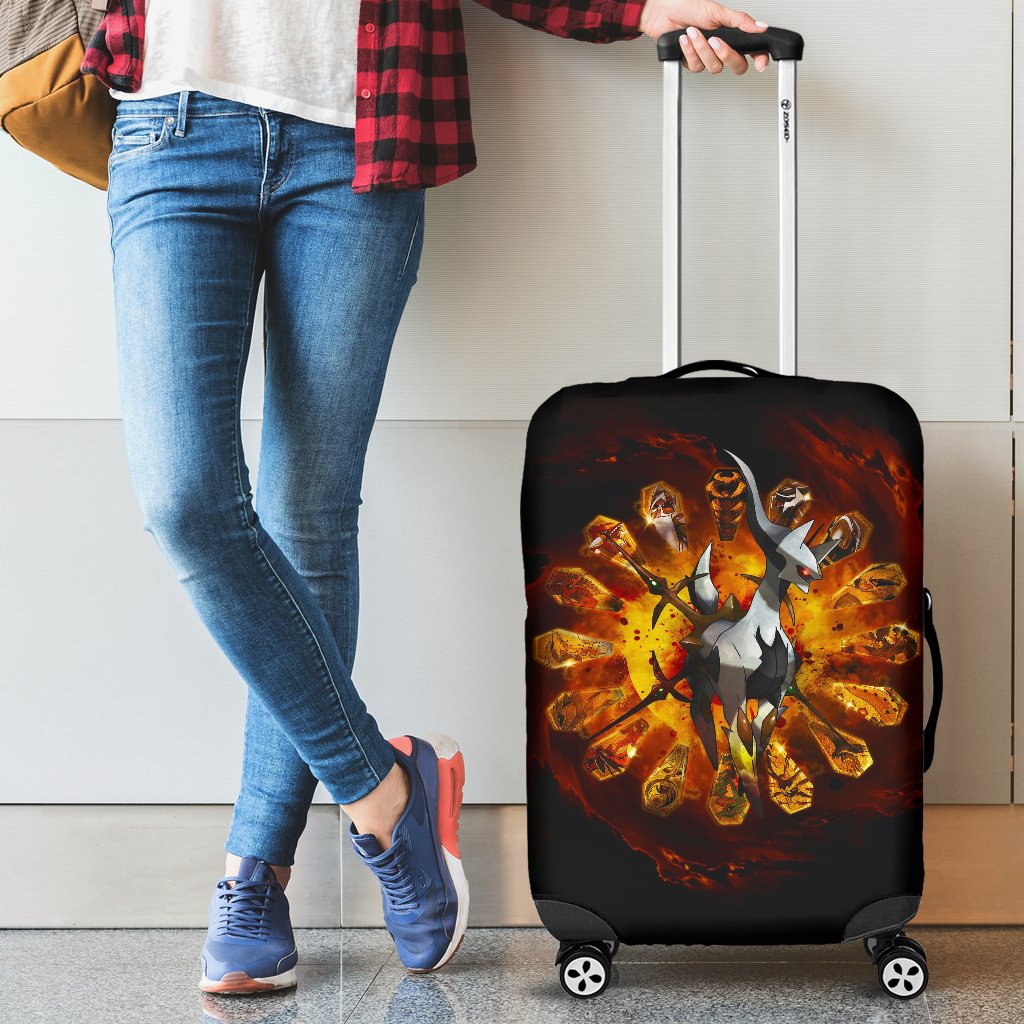 Pokemon Legends Arceus Custom Luggage Cover Suitcase Protector Nearkii