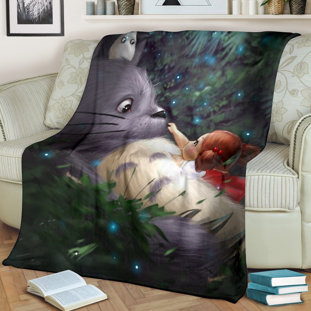 Totoro Premium Blanket Nearkii