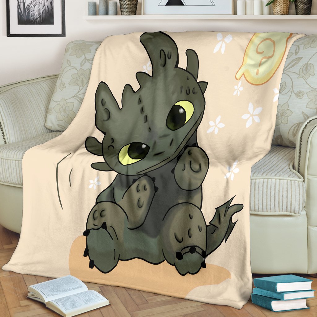 Toothless Premium Blanket Nearkii