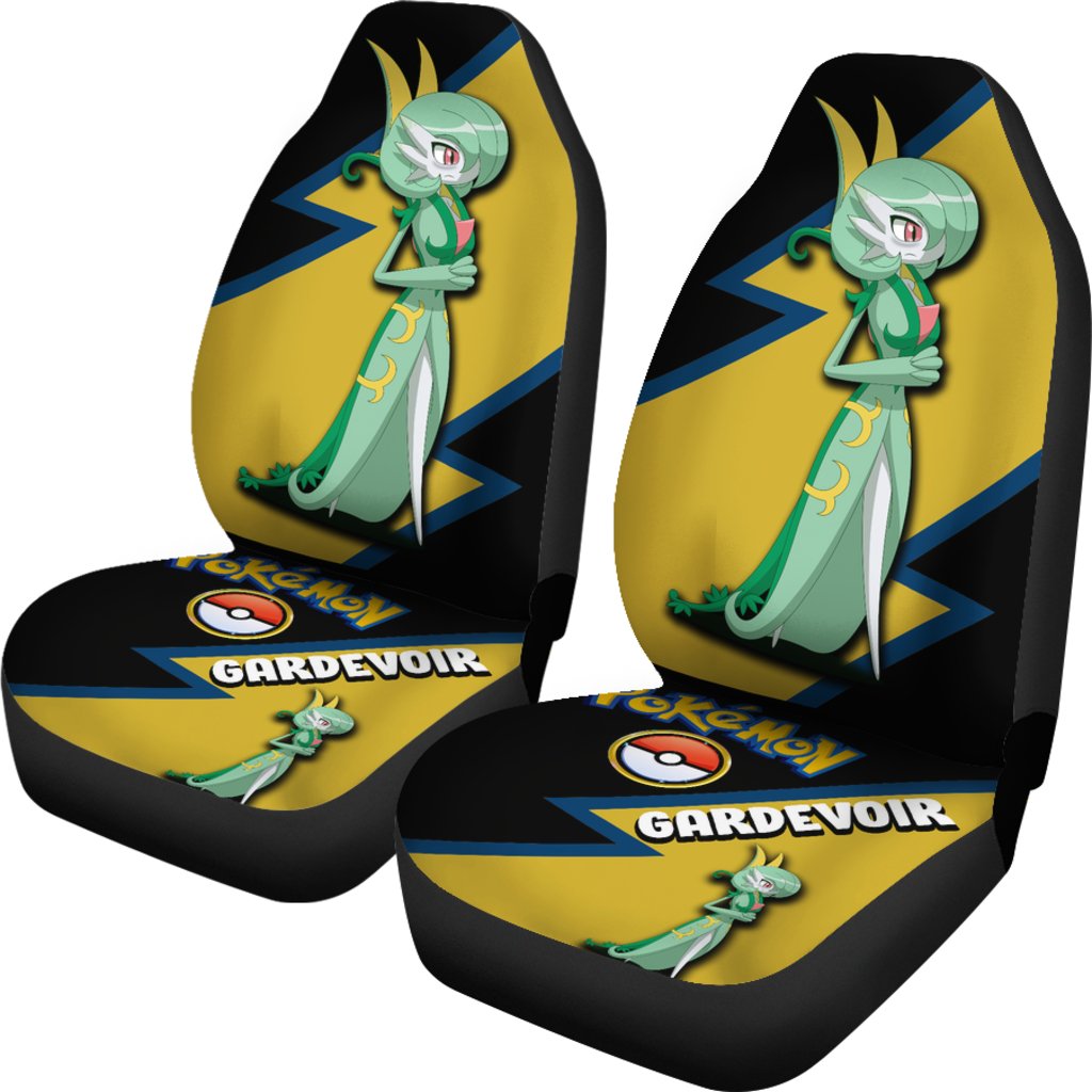 Gardevoir Car Seat Covers Custom Anime Pokemon Car Accessories Nearkii