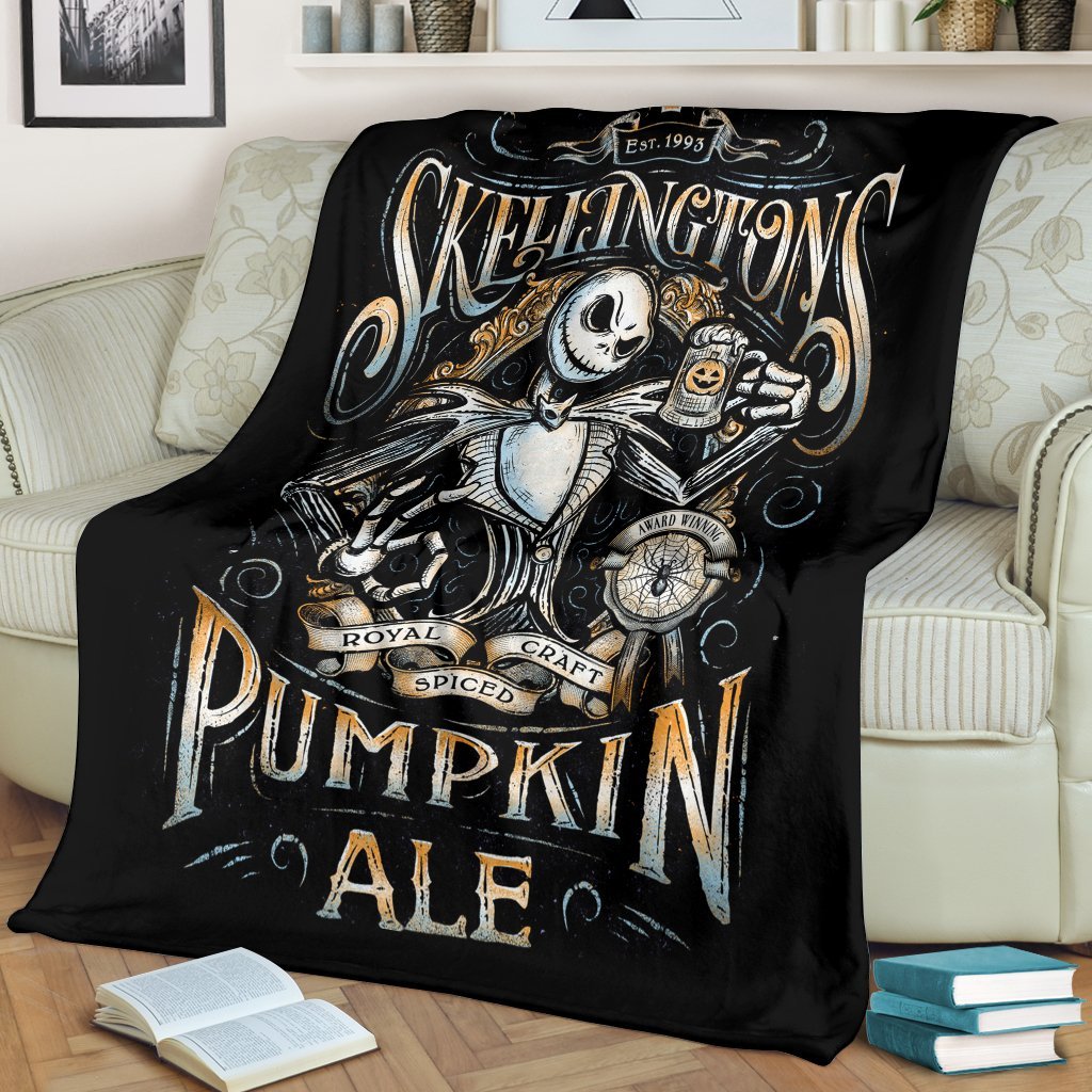 Jack Nightmare Before Christmas Premium Blanket Nearkii