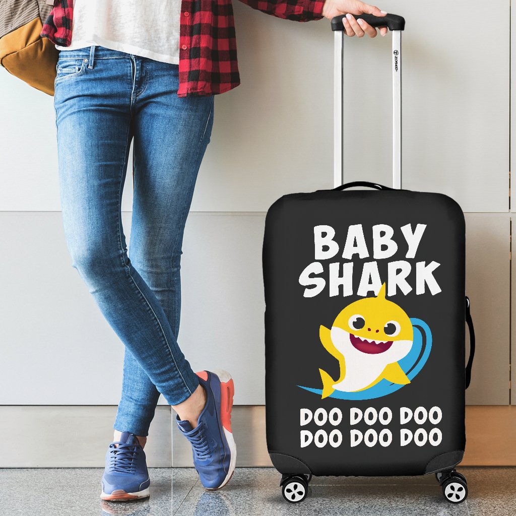 Baby Shark Luggage Cover Suitcase Protector Nearkii