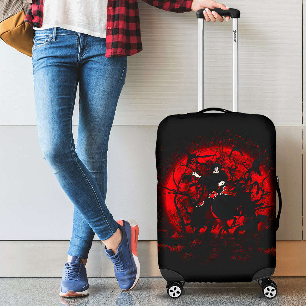 Itachi Moon Red Moonlight Luggage Cover Suitcase Protector Nearkii