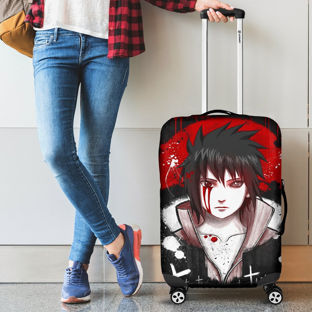 Uchiha Sasuke Luggage Cover Suitcase Protector Nearkii