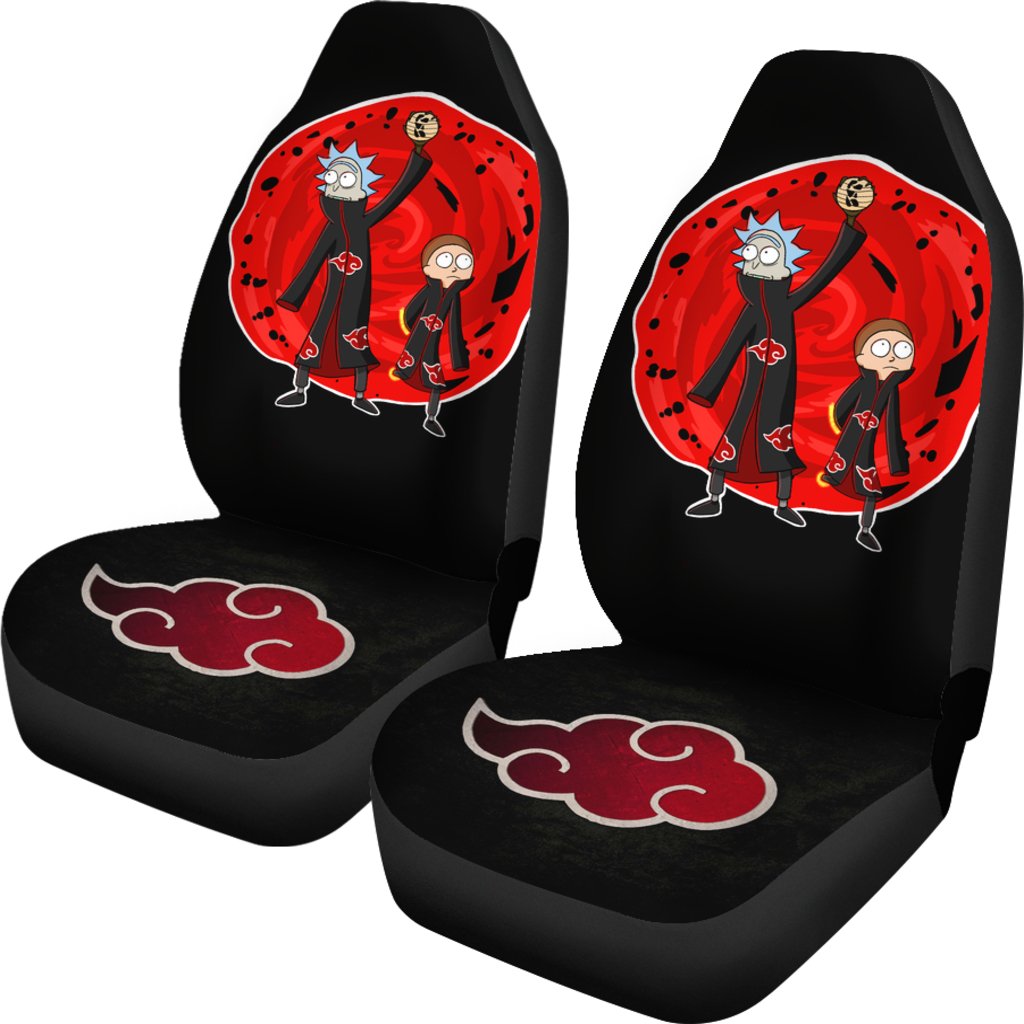 Rick Morty Akatsuki Naruto Car Premium Custom Car Seat Covers Decor Protectors Nearkii