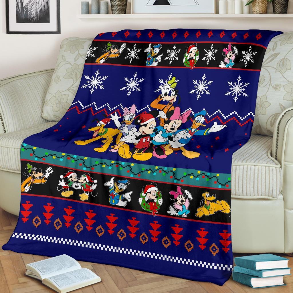 Mice & Friends Christmas Blanket Amazing Gift Idea Nearkii