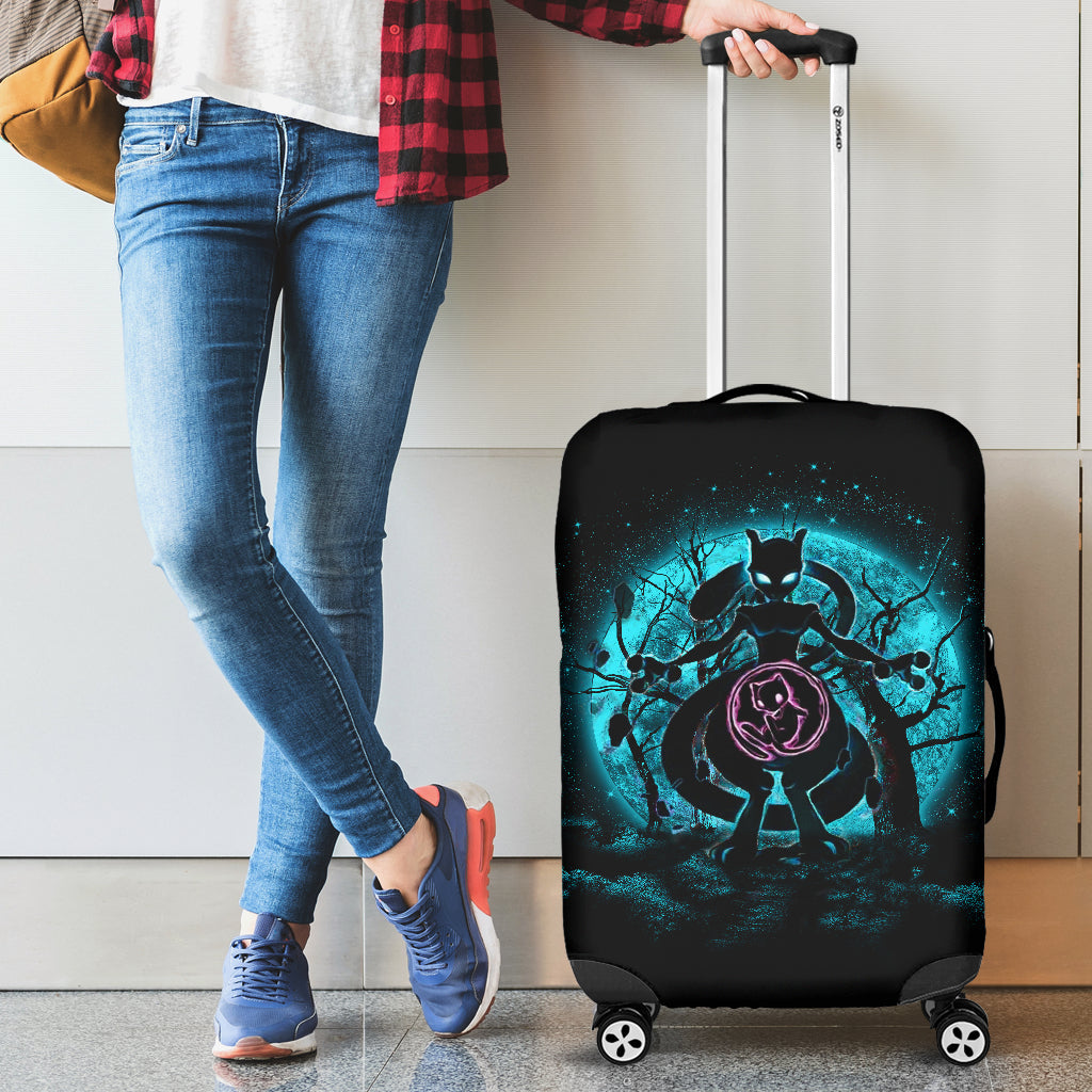 Mewtwo Moonlight Luggage Cover Suitcase Protector Nearkii