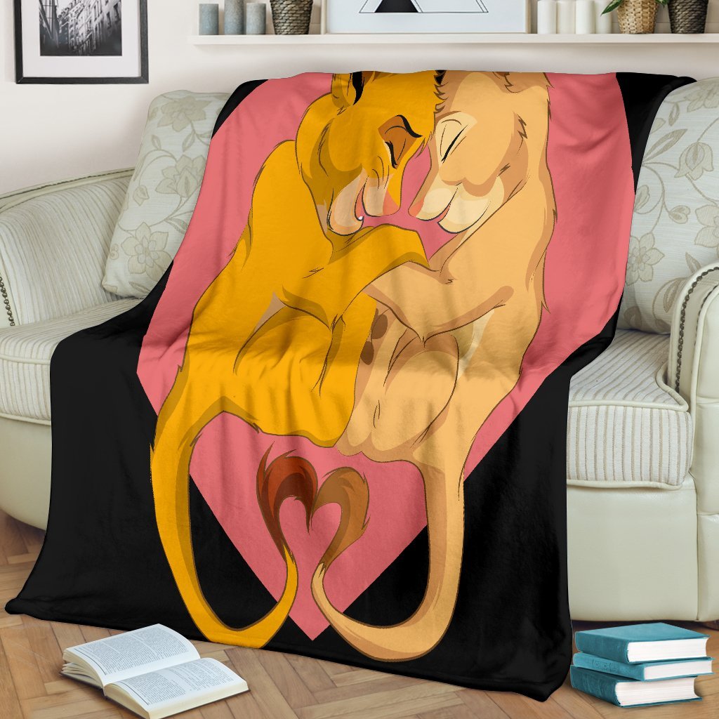 Lion Love Premium Blanket Nearkii