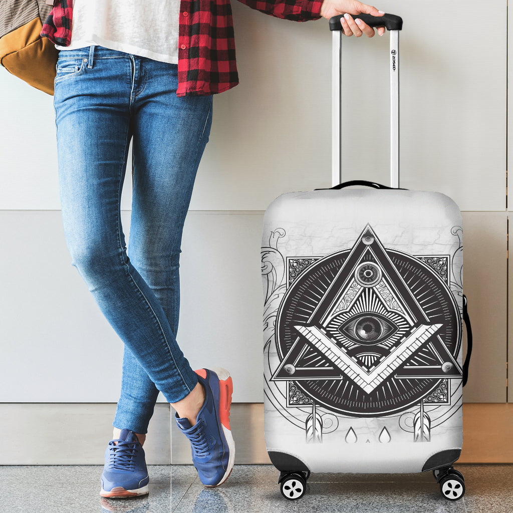 Illuminati Luggage Cover Suitcase Protector Nearkii