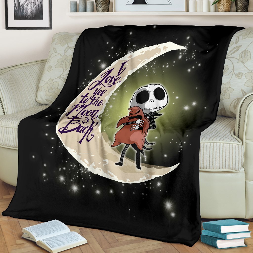 Cute Jack Skellington Premium Blanket 1 Nearkii