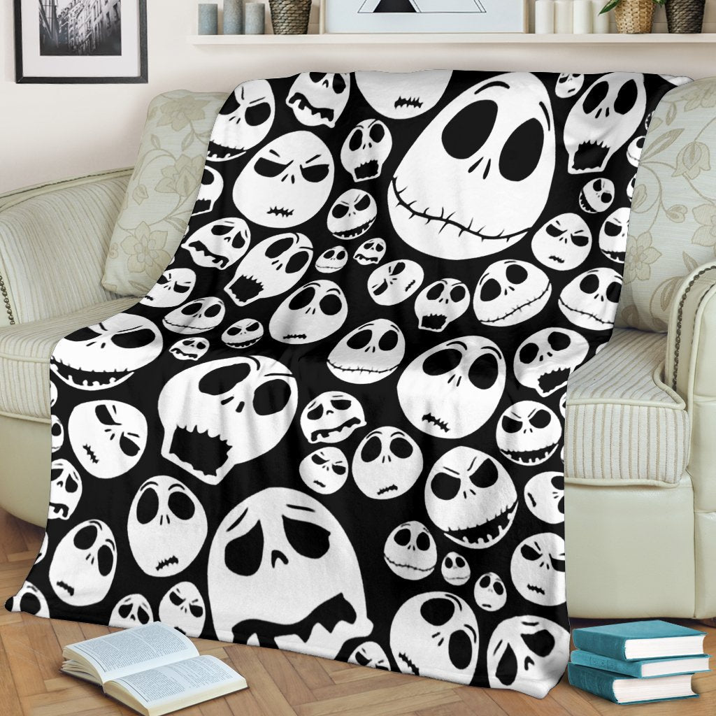 Cute Jack Skellington Premium Blanket Nearkii