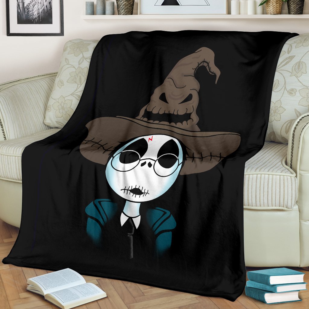 Harry Potter Jack Skellington Premium Blanket Nearkii