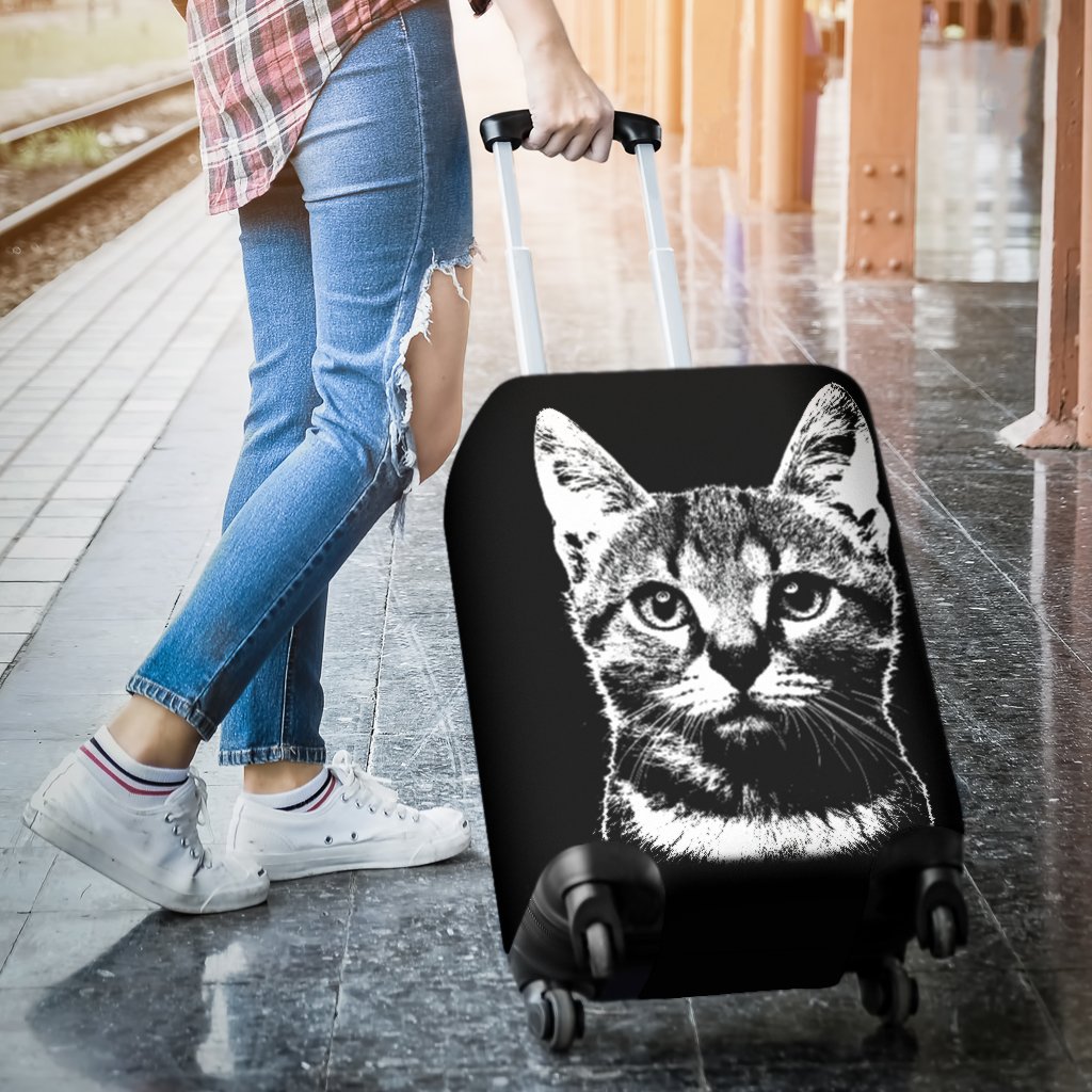 Cat 2020 Travel Luggage Cover Suitcase Protector Nearkii