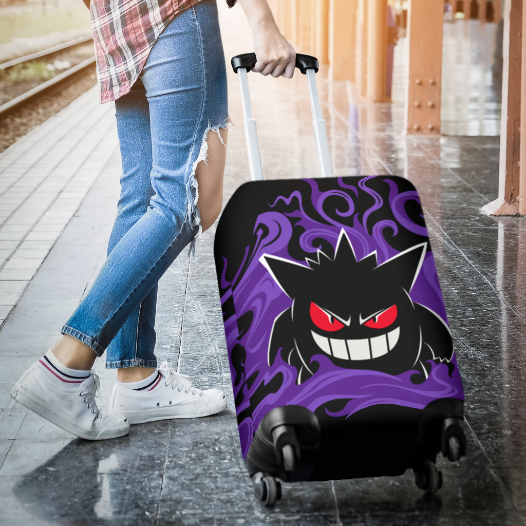 Gengar Pokemon Luggage Cover Suitcase Protector Nearkii