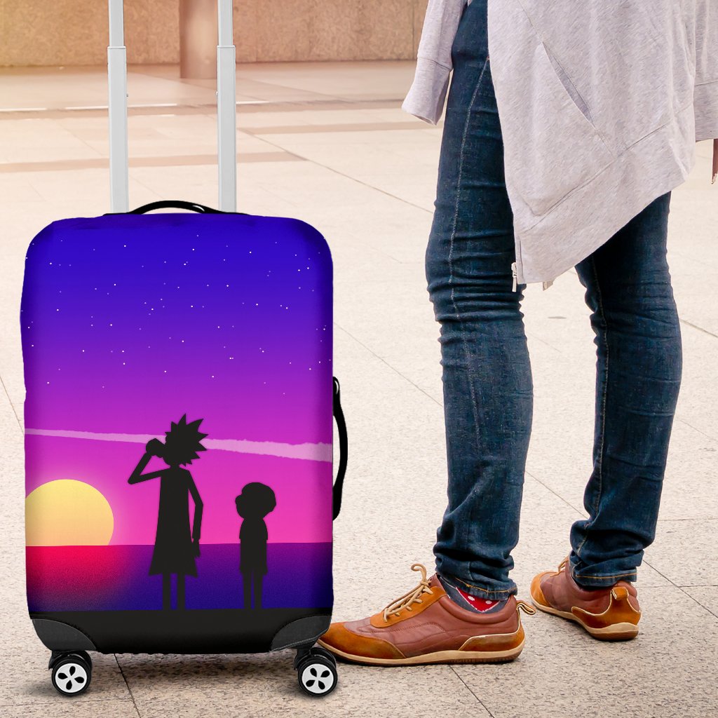 Rick And Morty Luggage Cover Suitcase Protector 1 Nearkii