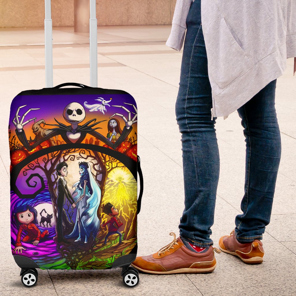 Nightmare Before Christmas Luggage Cover Suitcase Protector 5 Nearkii