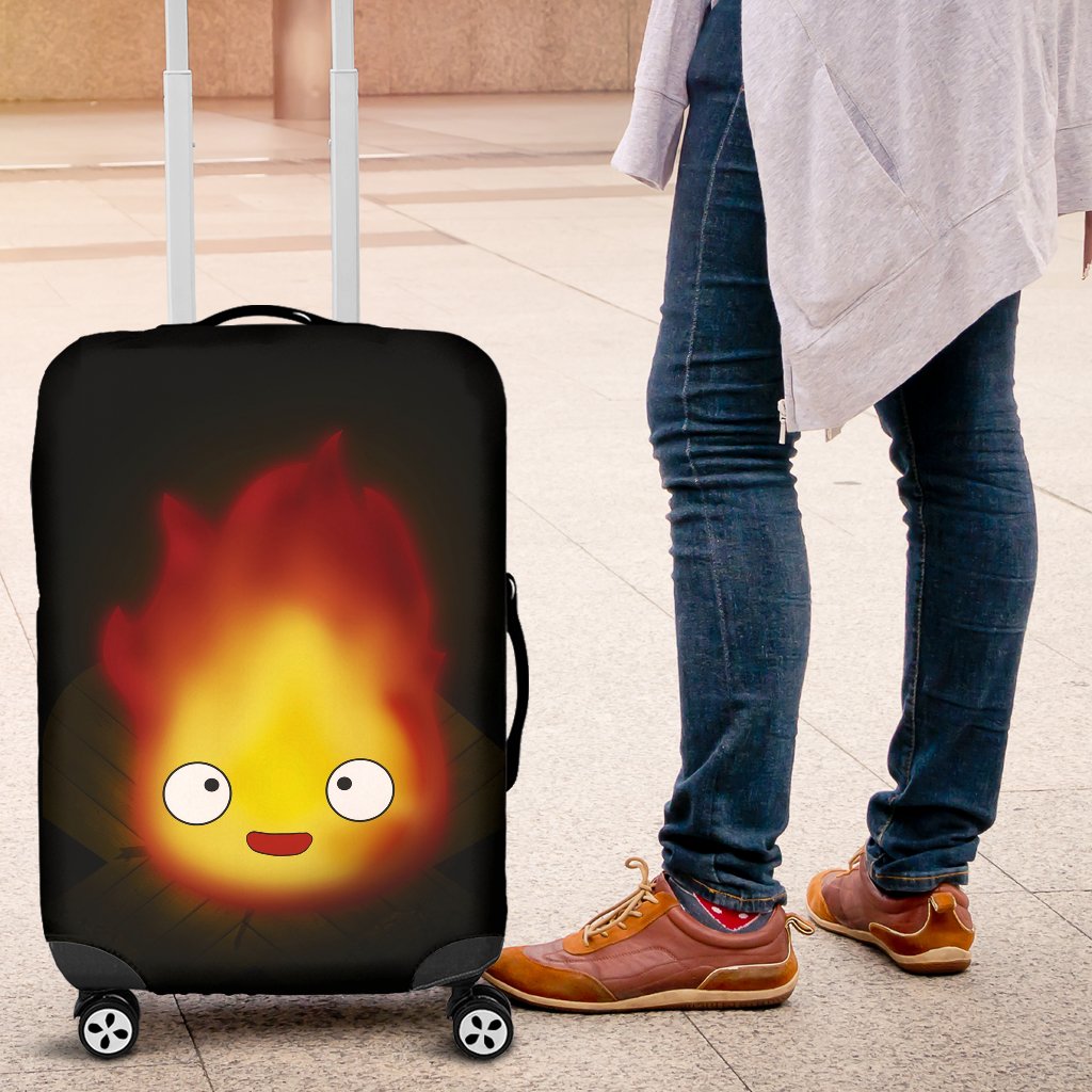 Calcifer Luggage Cover Suitcase Protector Nearkii