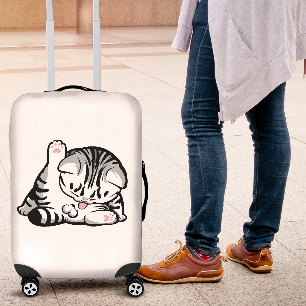 Cat Travel Luggage Cover Suitcase Protector Nearkii