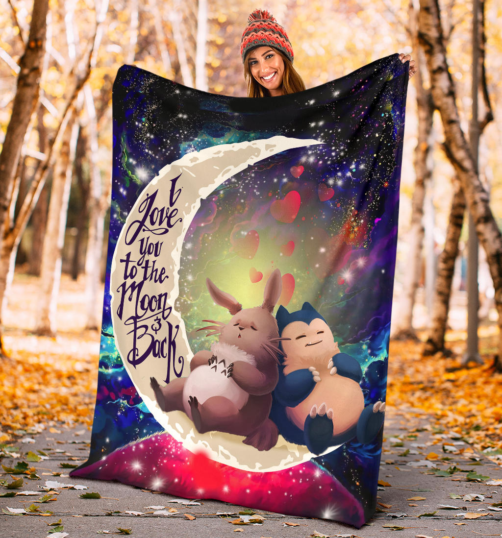 Totoro Ghibli Snorlax Pokemon Love You To The Moon And