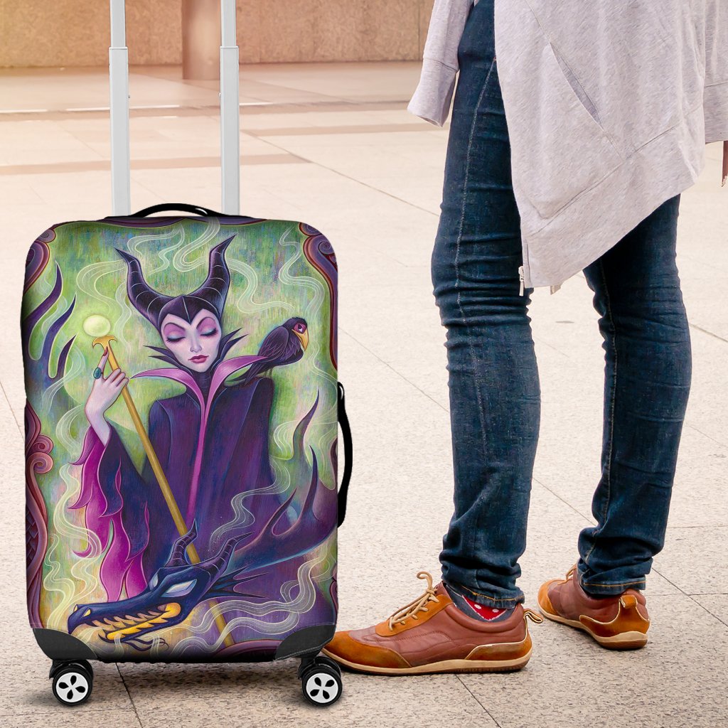 Maleficent Luggage Cover Suitcase Protector Nearkii