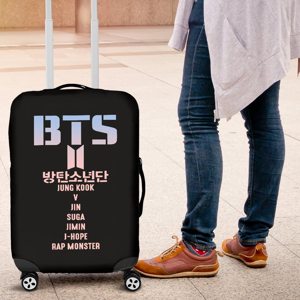 Bts Luggage Cover Suitcase Protector Nearkii