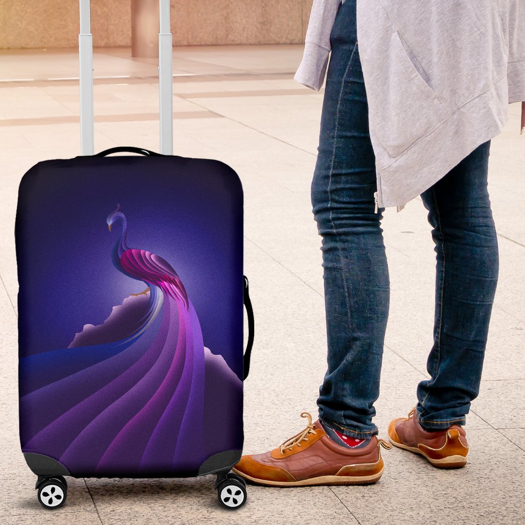 Peacock Travel Luggage Cover Suitcase Protector Nearkii