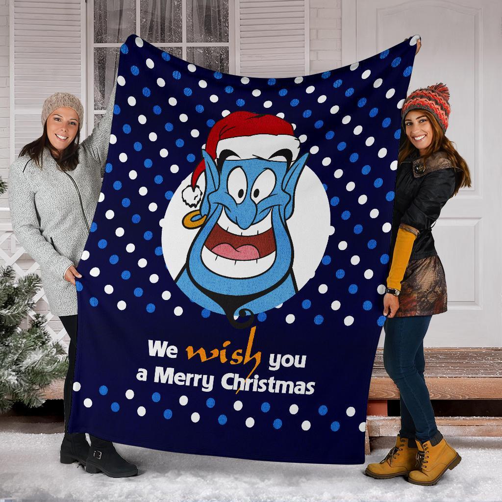 We Wish You A Merry Christmas Ugly Christmas Custom Blanket Home Decor Nearkii