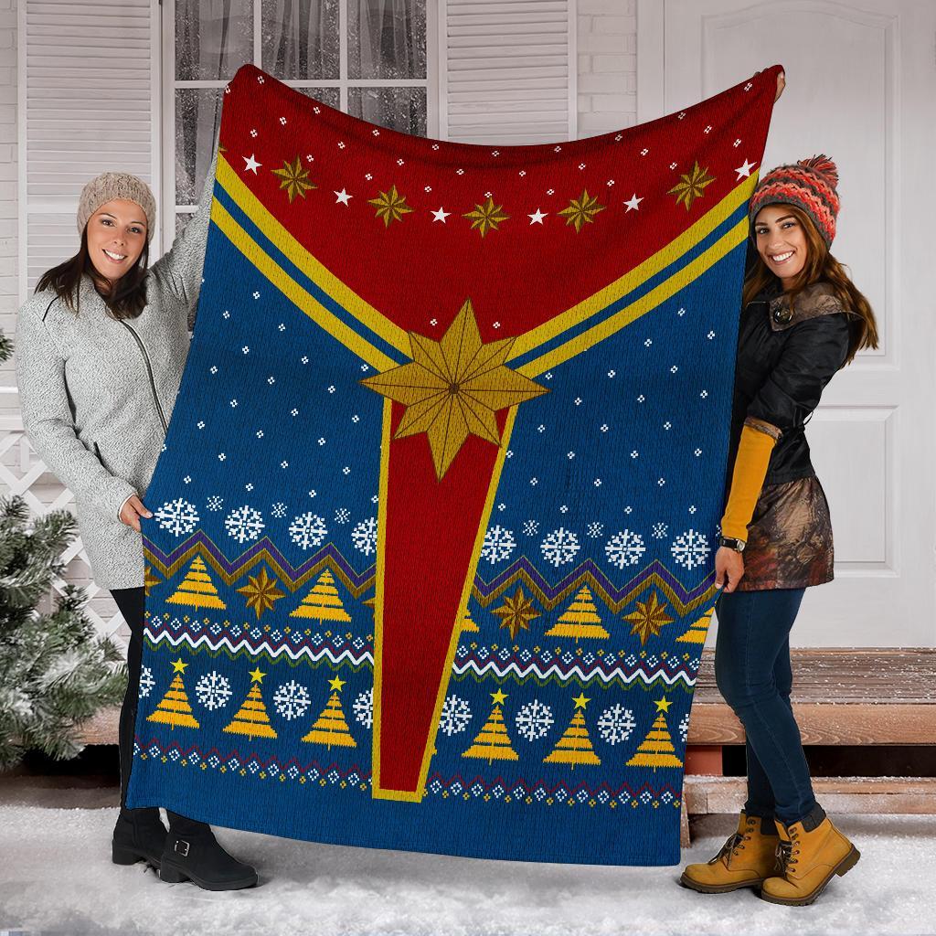 Captain Ugly Christmas Custom Blanket Home Decor Nearkii