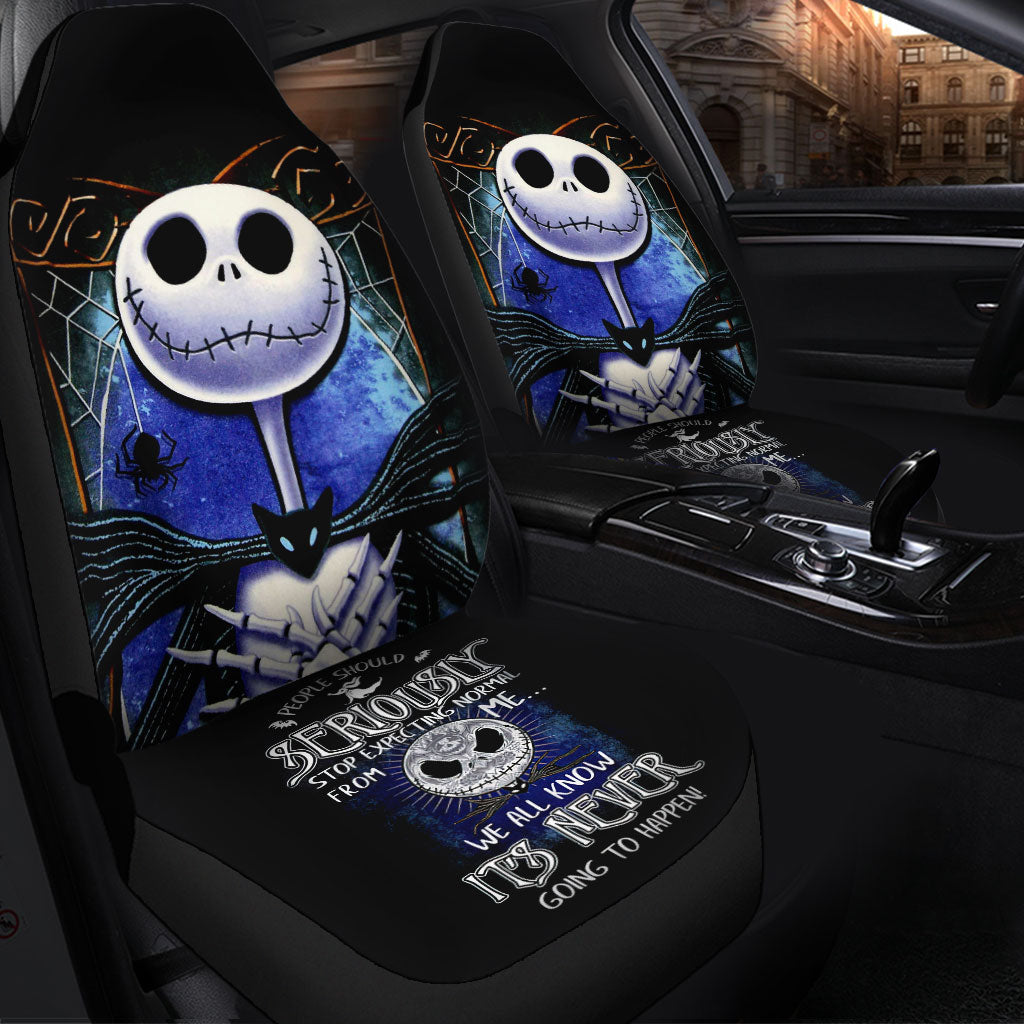 Nightmare Before Christmas Jack Custom Car Seat Covers Nearkii