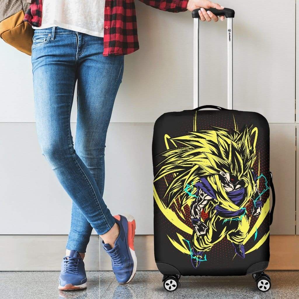 Goku Super Saiyan 3 Luggage Cover Suitcase Protector Nearkii