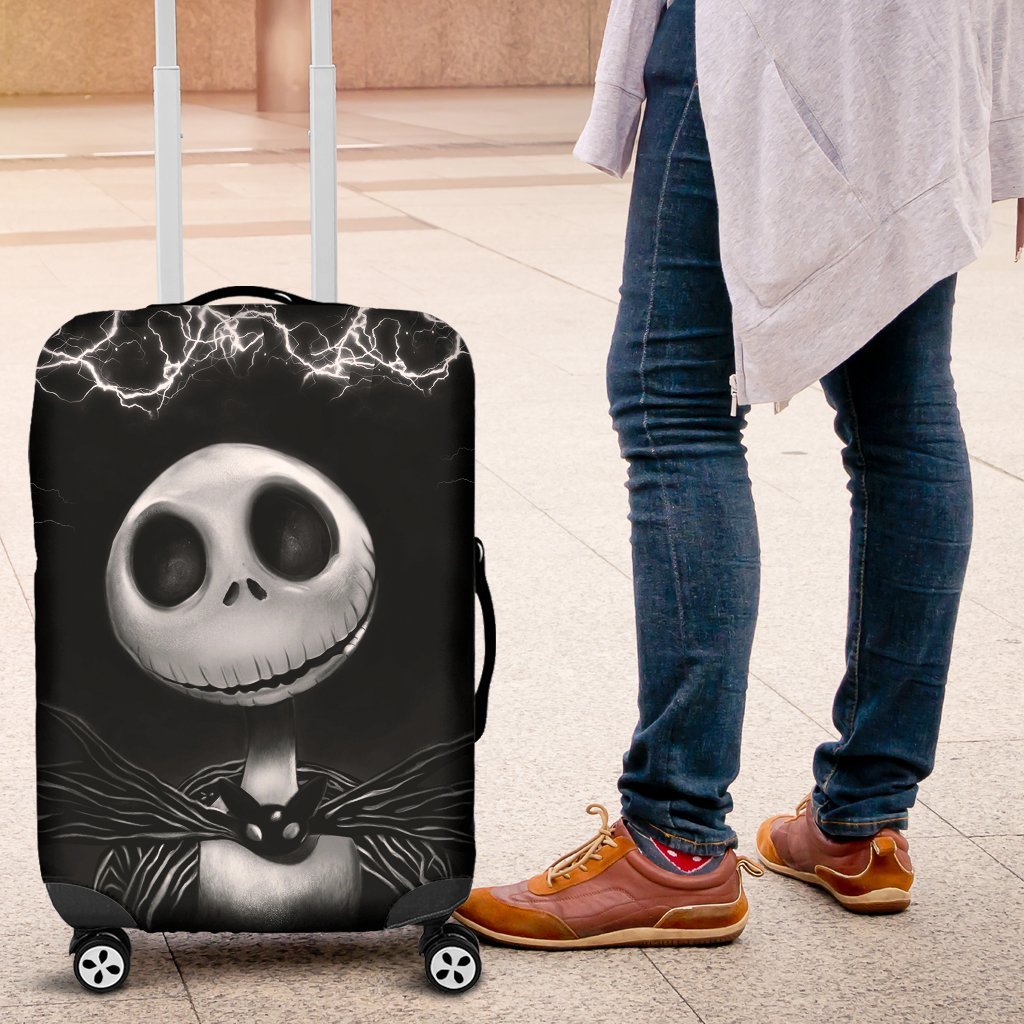 Jack Skellington Luggage Cover Suitcase Protector 3 Nearkii