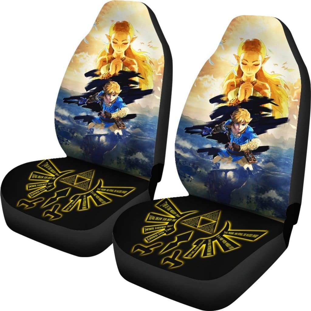 Legend Of Zelda Breath Of The Wild Car Premium Custom Car Seat Covers Decor Protectors Nearkii