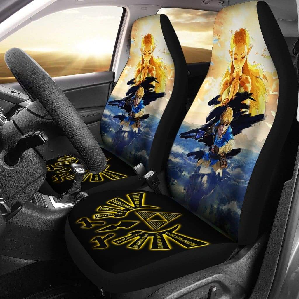 Legend Of Zelda Breath Of The Wild Car Premium Custom Car Seat Covers Decor Protectors Nearkii