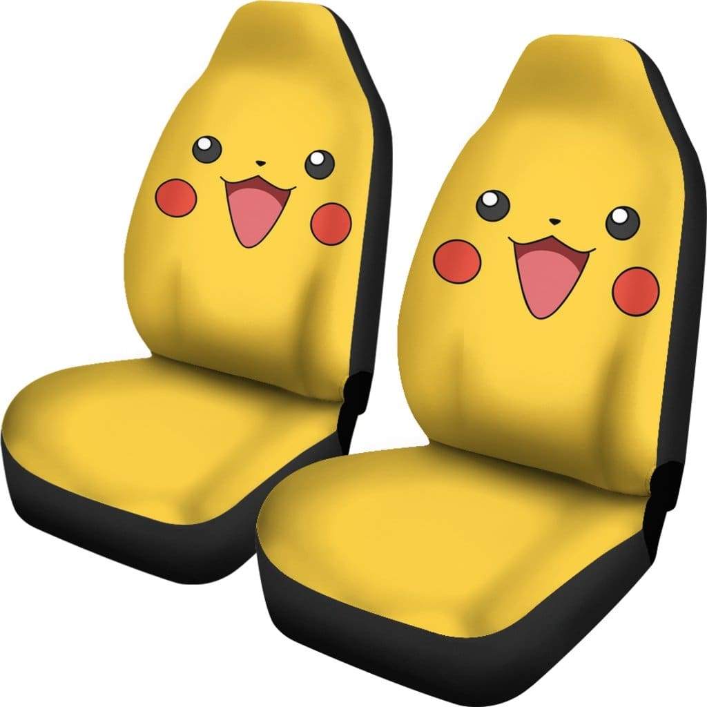 Pikachu Car Premium Custom Car Seat Covers Decor Protectors Nearkii