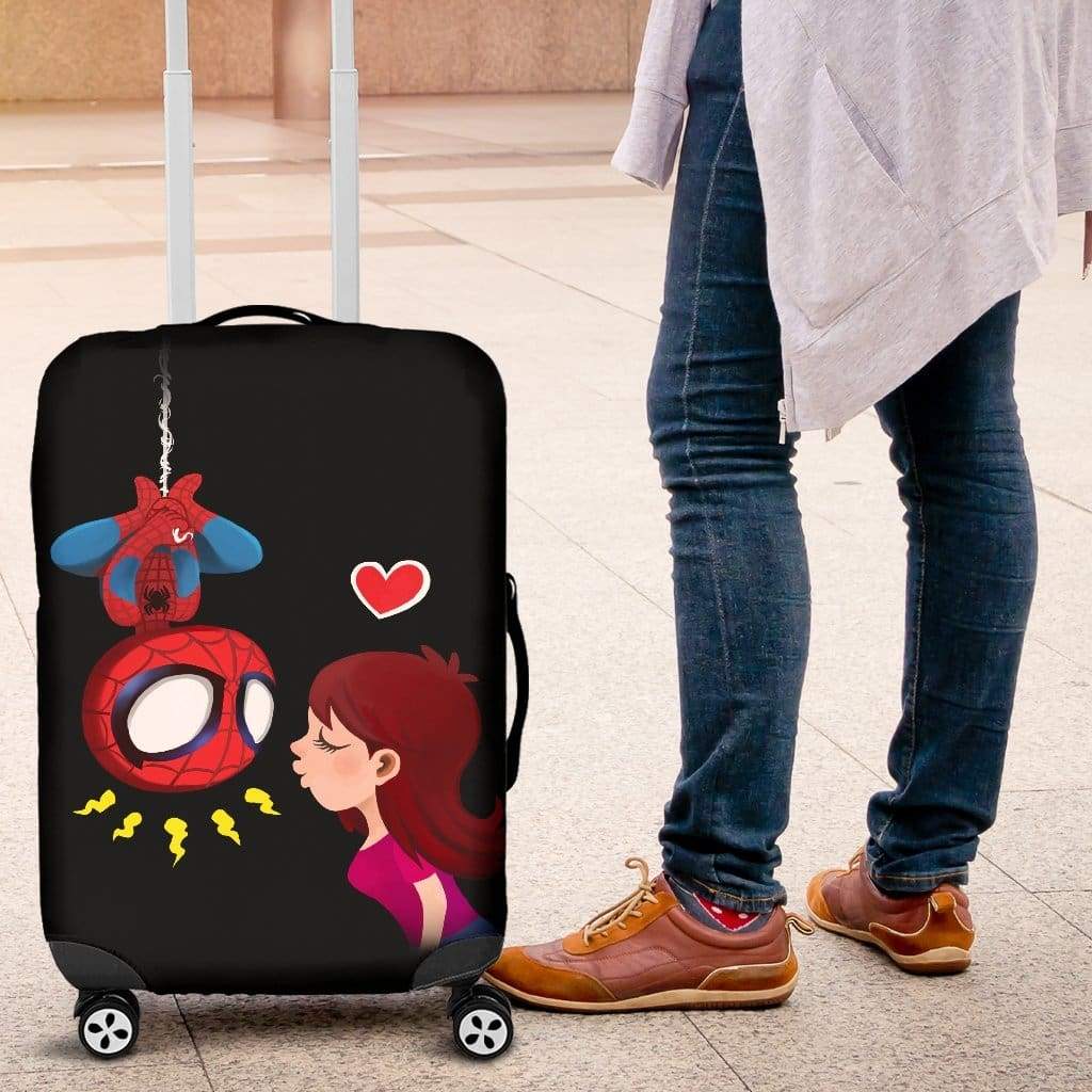 Spiderman Love Luggage Cover Suitcase Protector Nearkii