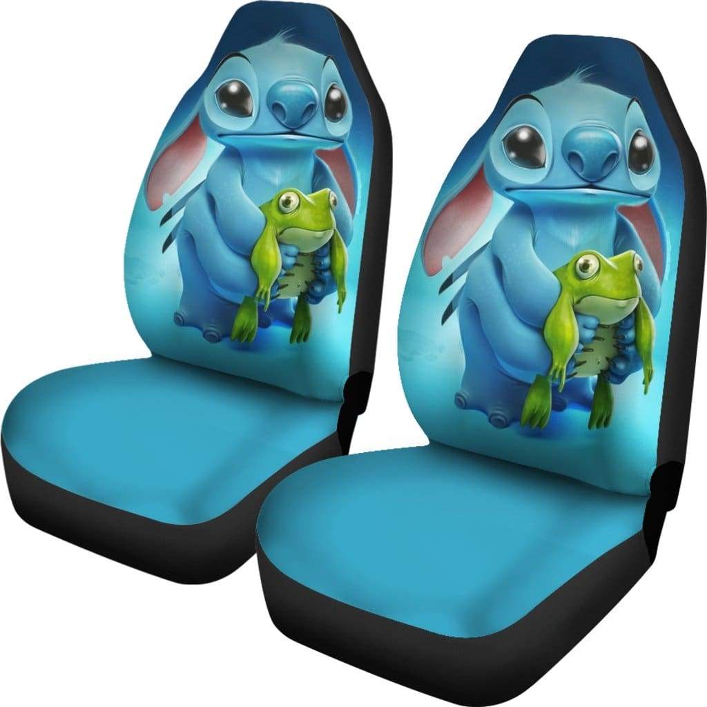 Stitch Car Premium Custom Car Seat Covers Decor Protectors 2 Nearkii