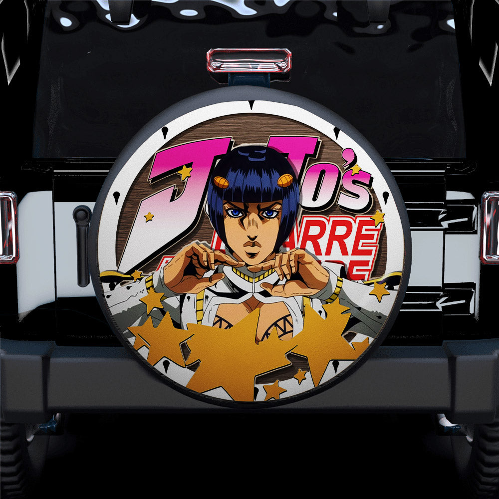 Jojo Bizarre Adventure Bruno Bucciarati Jeep Car Spare Tire Covers Gift For Campers Nearkii