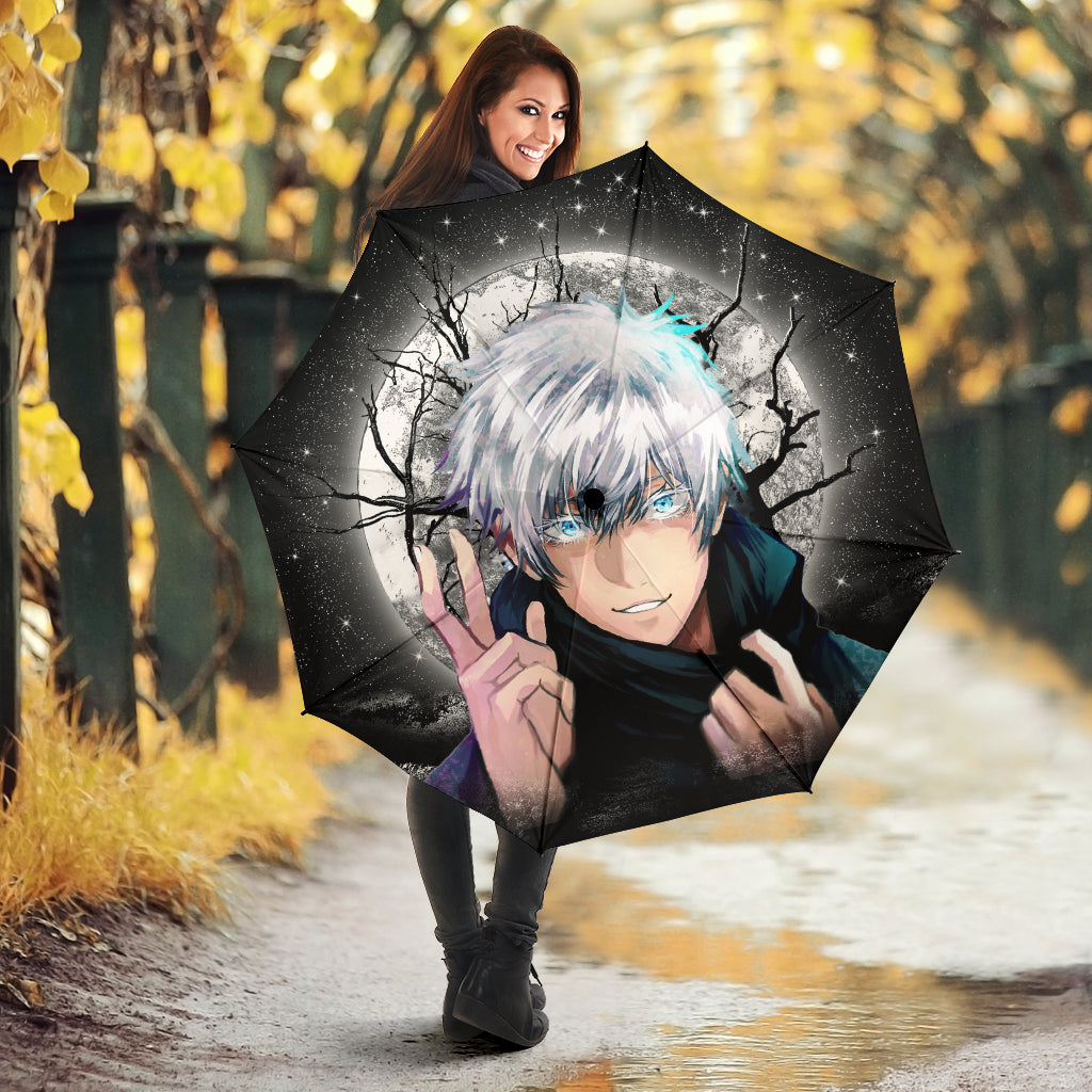 Gojo Jujutsu Kaisen Moonlight Umbrella Nearkii