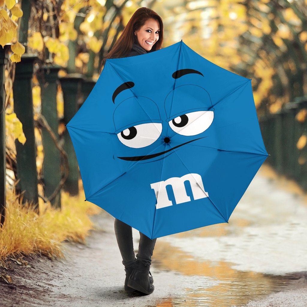 M&M Blue Chocolate Umbrella Nearkii