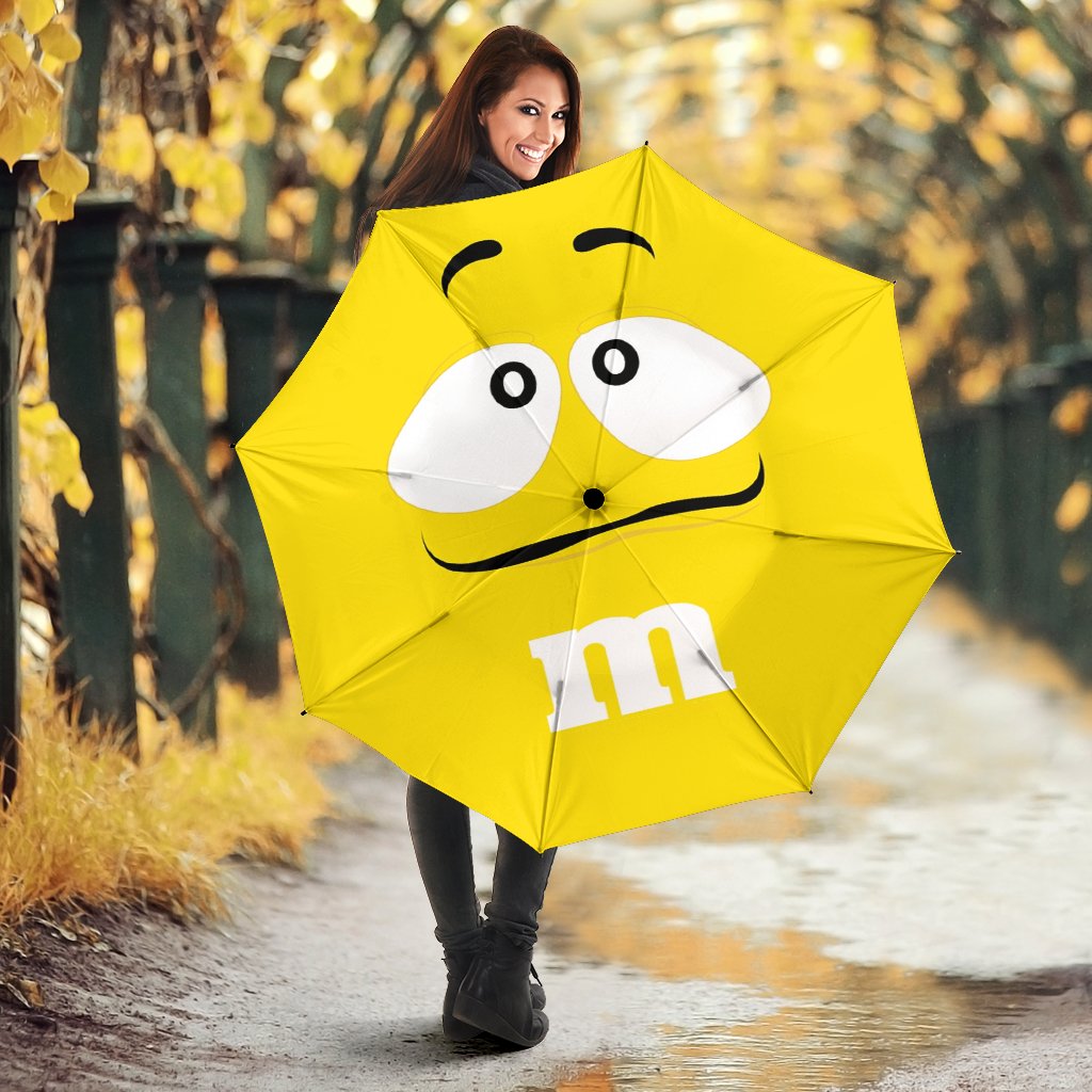 M&M Yellow Chocolate Umbrella Nearkii